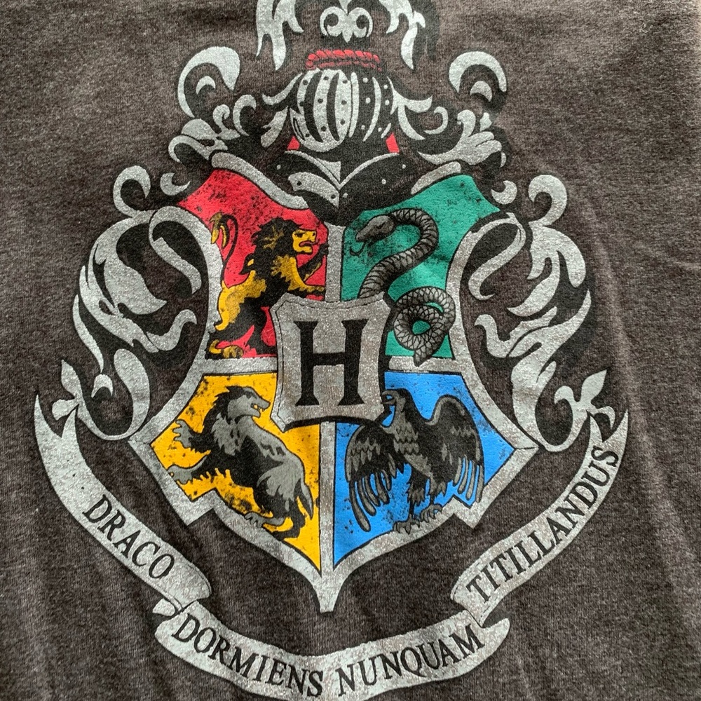 T Shirt Harry Potter Hogwarts Crest 2XL
